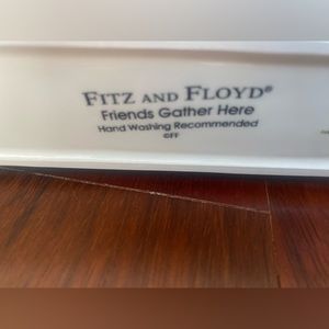 Christmas cat plates